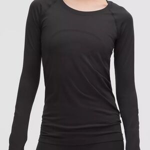 Lululemon Black Swiftly Tech 2.0 Long Sleeve Size 6 black